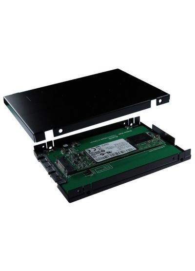 SATA II to M.2 SSD or CFAST Card Adapter with 2.5 Inch Housing